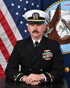 Chief Warrant Officer Three Tyler N. Kirby, Officer-in-Charge, Naval Information Warfare Training Detachment (NIWTD) Jacksonville