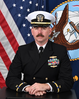 Chief Warrant Officer Three Tyler N. Kirby, Officer-in-Charge, Naval Information Warfare Training Detachment (NIWTD) Jacksonville