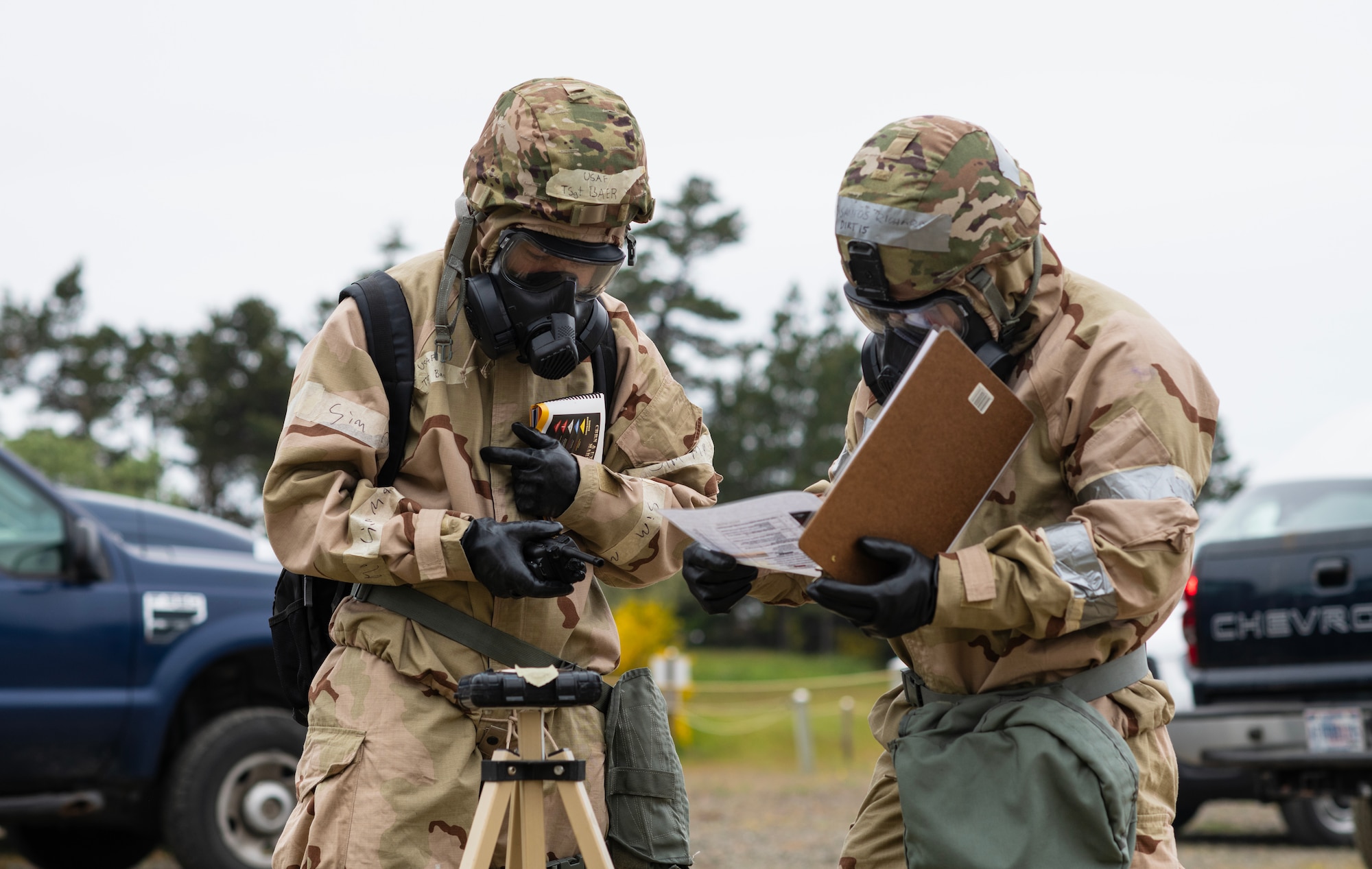 142nd MSG and MDG Airmen Build New Skills in Deployment Exercise