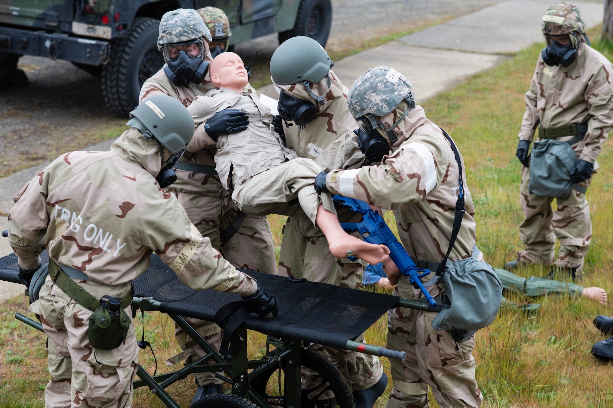 142nd MSG and MDG Airmen Build New Skills in Deployment Exercise