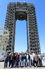 Huntsville Center’s Leadership Development Program Level 1 pictured touring NASA's Marshall Space Flight Center facilities.