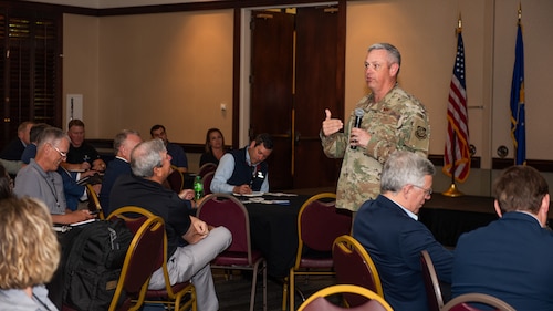General delivers opening remarks