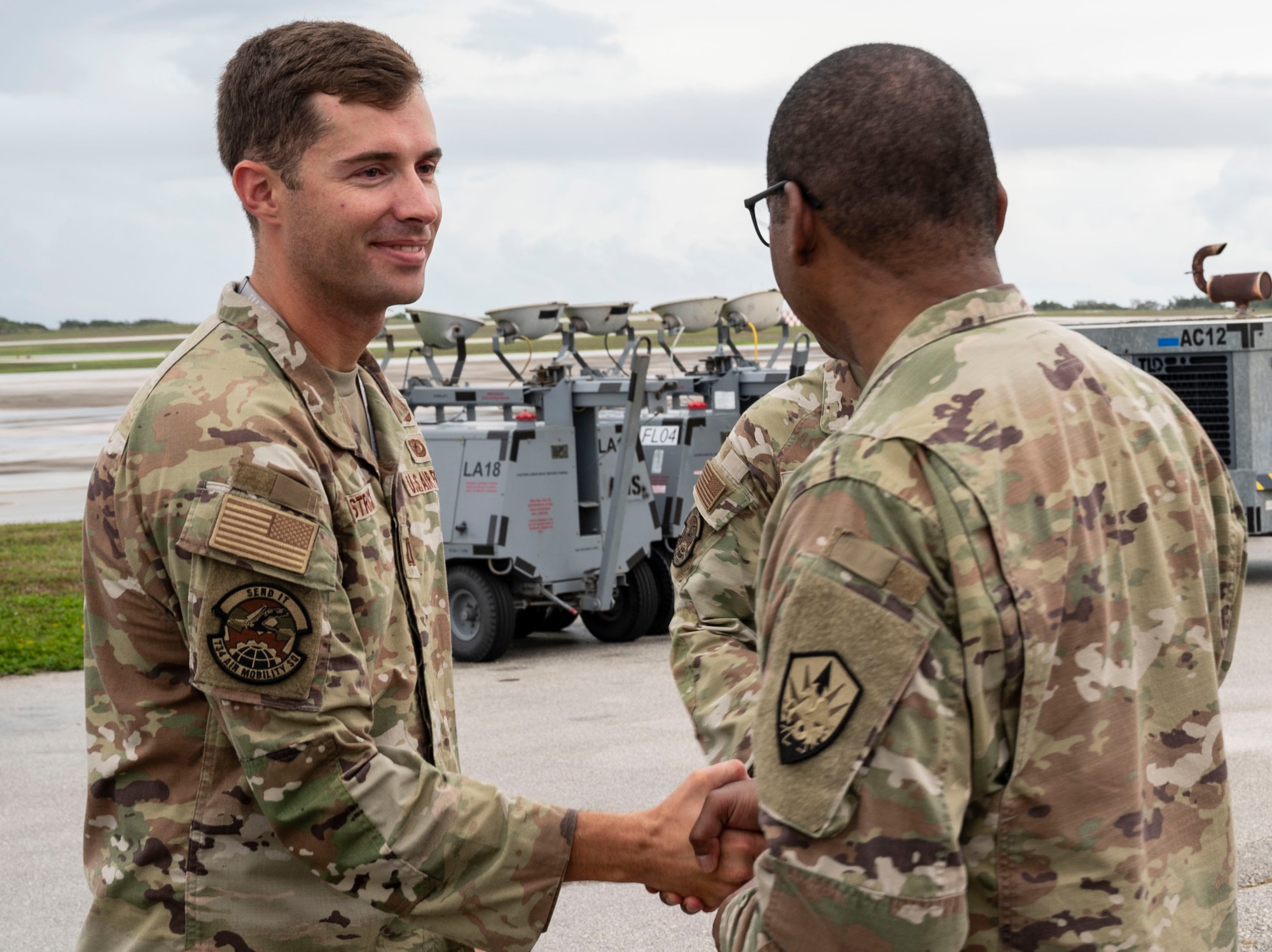 Reed is visiting several U.S., allied, and commercial installations in the Pacific this month, including multiple sites on Guam. Observations and discussions from the trip will enhance USTRANSCOM’s understanding of military transportation and logistics challenges in the region