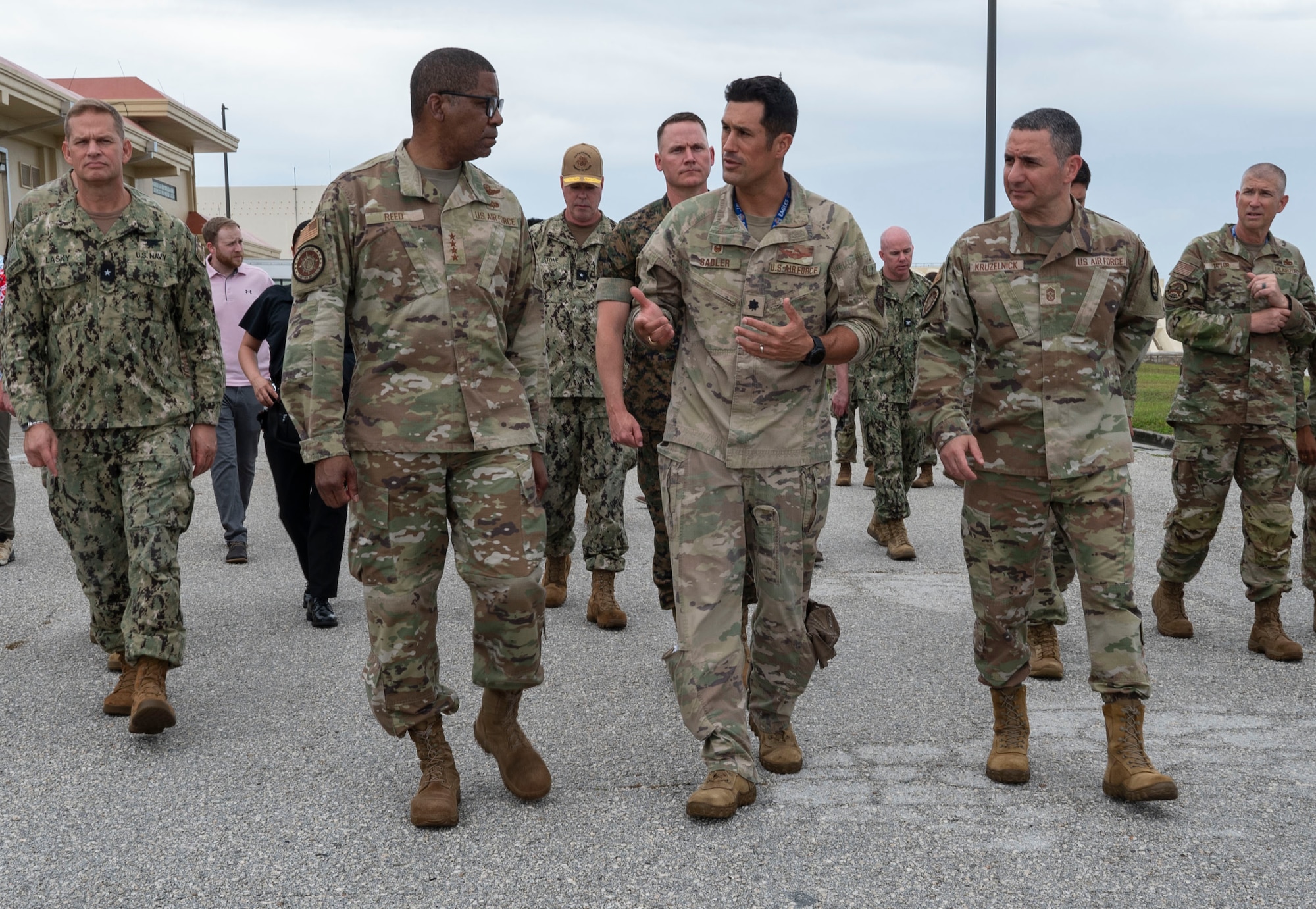 Reed is visiting several U.S., allied, and commercial installations in the Pacific this month, including multiple sites on Guam. Observations and discussions from the trip will enhance USTRANSCOM’s understanding of military transportation and logistics challenges in the region