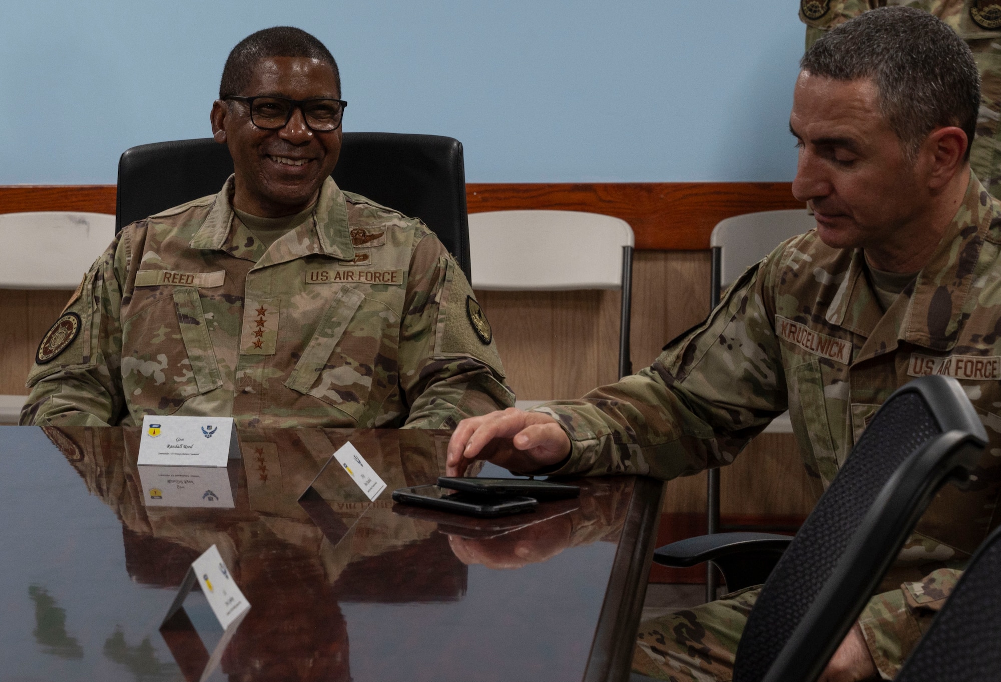 Reed is visiting several U.S., allied, and commercial installations in the Pacific this month, including multiple sites on Guam. Observations and discussions from the trip will enhance USTRANSCOM’s understanding of military transportation and logistics challenges in the region