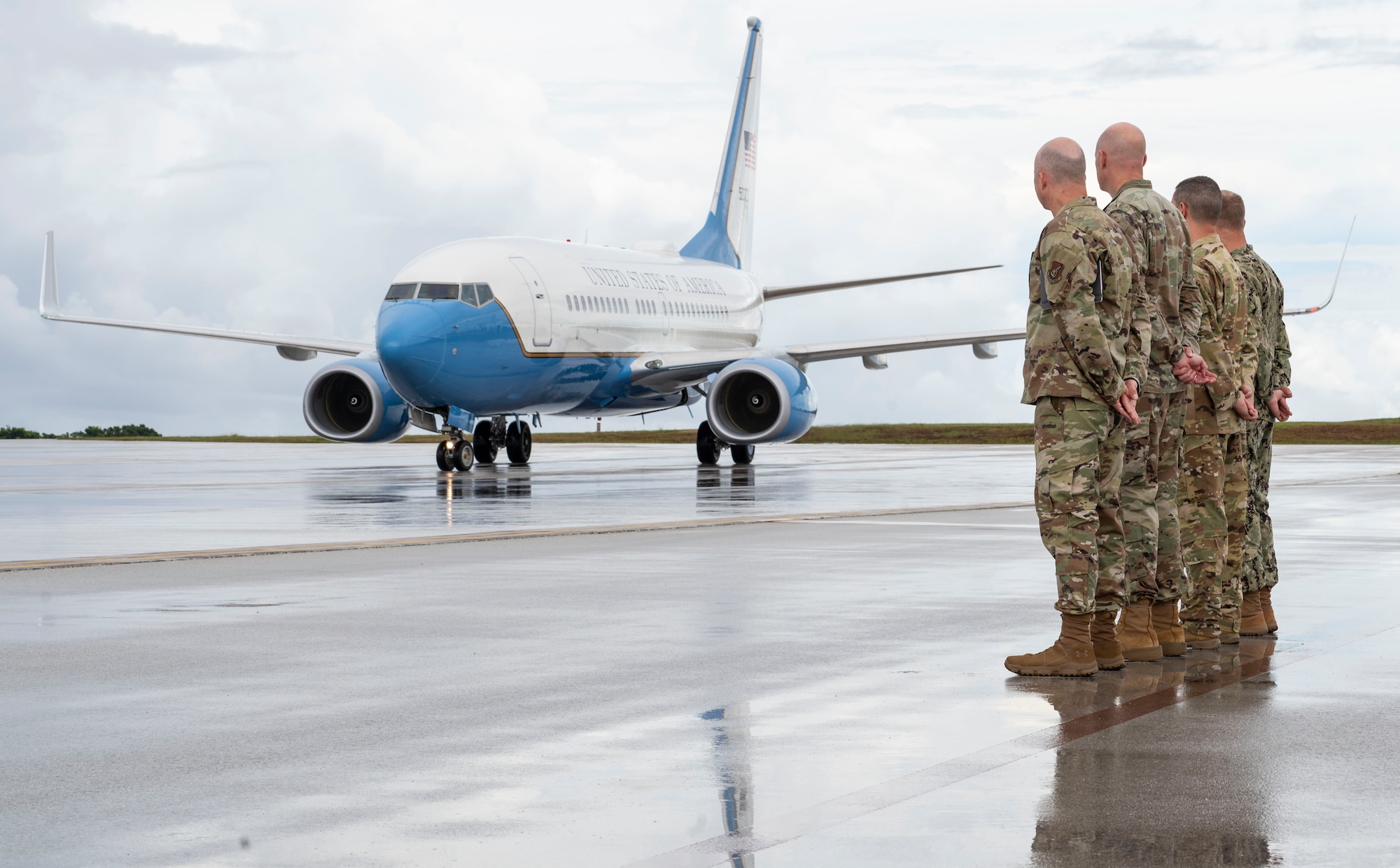 Reed is visiting several U.S., allied, and commercial installations in the Pacific this month, including multiple sites on Guam. Observations and discussions from the trip will enhance USTRANSCOM’s understanding of military transportation and logistics challenges in the region