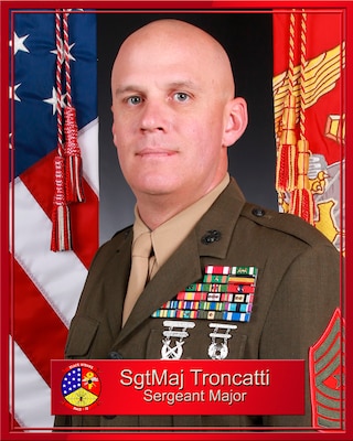 Portrait of Sergeant Major Richard H. Troncatti II