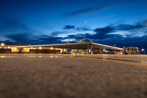 B-2 on flightline