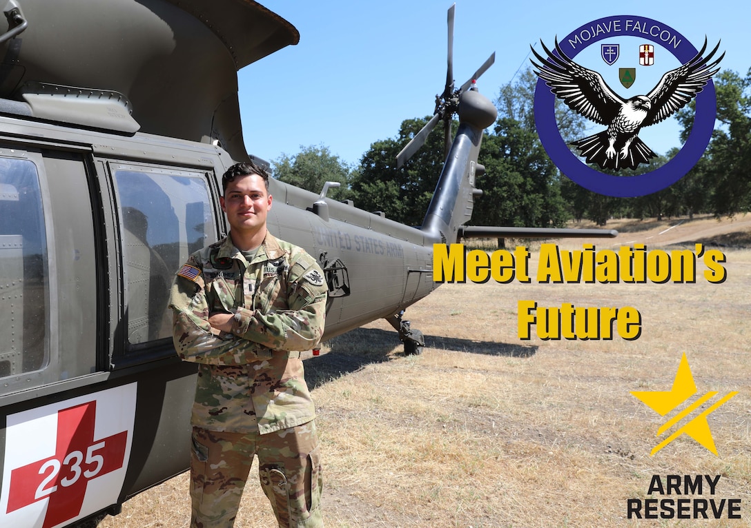 From combat zones to life-saving flights, meet 1st Lt. Vince T. Sanchez, Army Reserve pilot on a mission