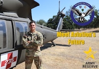 From combat zones to life-saving flights, meet 1st Lt. Vince T. Sanchez, Army Reserve pilot on a mission