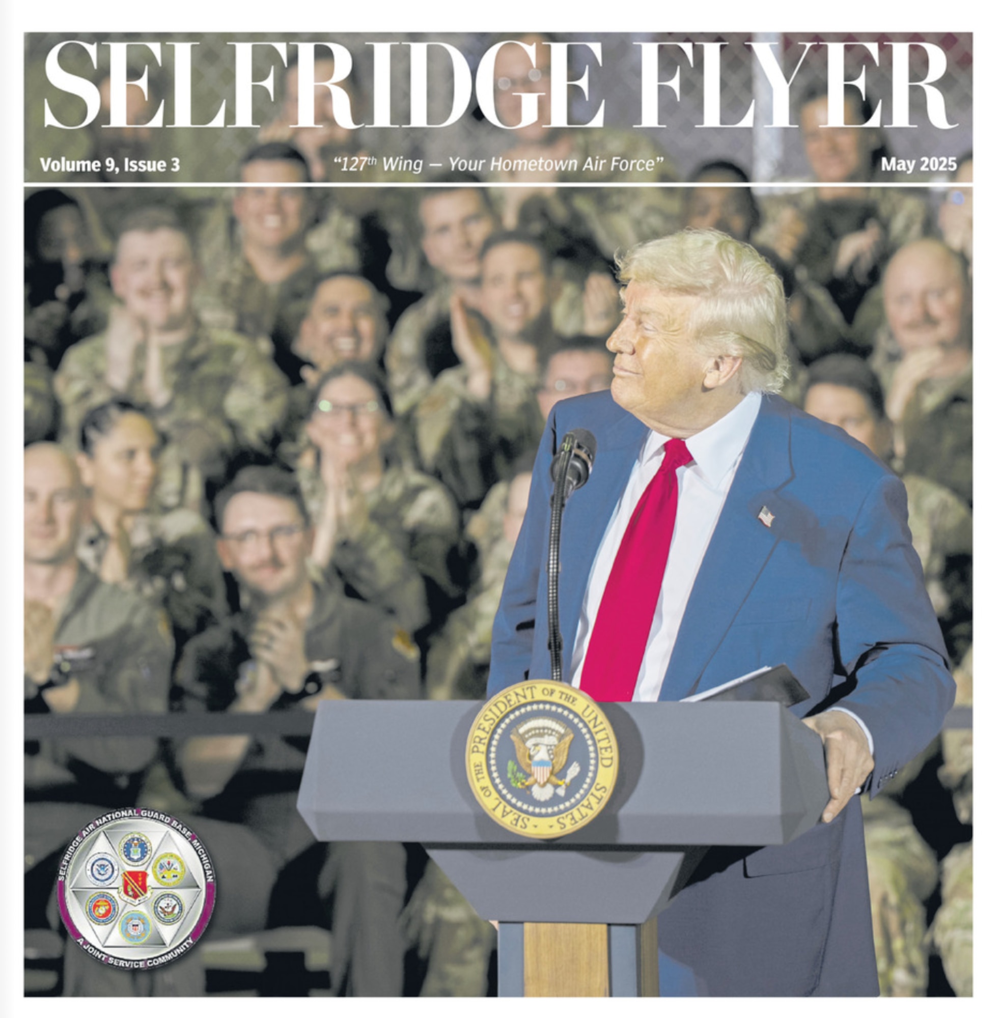 May 2025 Selfridge Flyer Cover