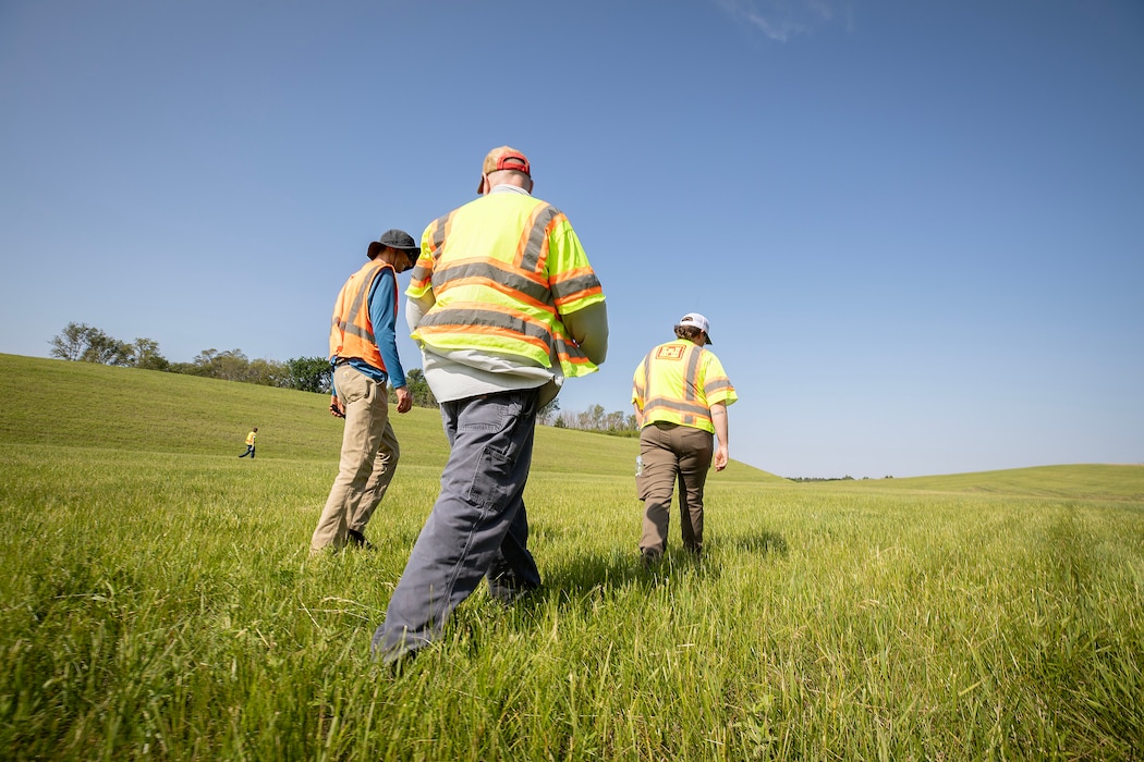 A photo of the Branched Oak Dam periodic inspection and assessment.