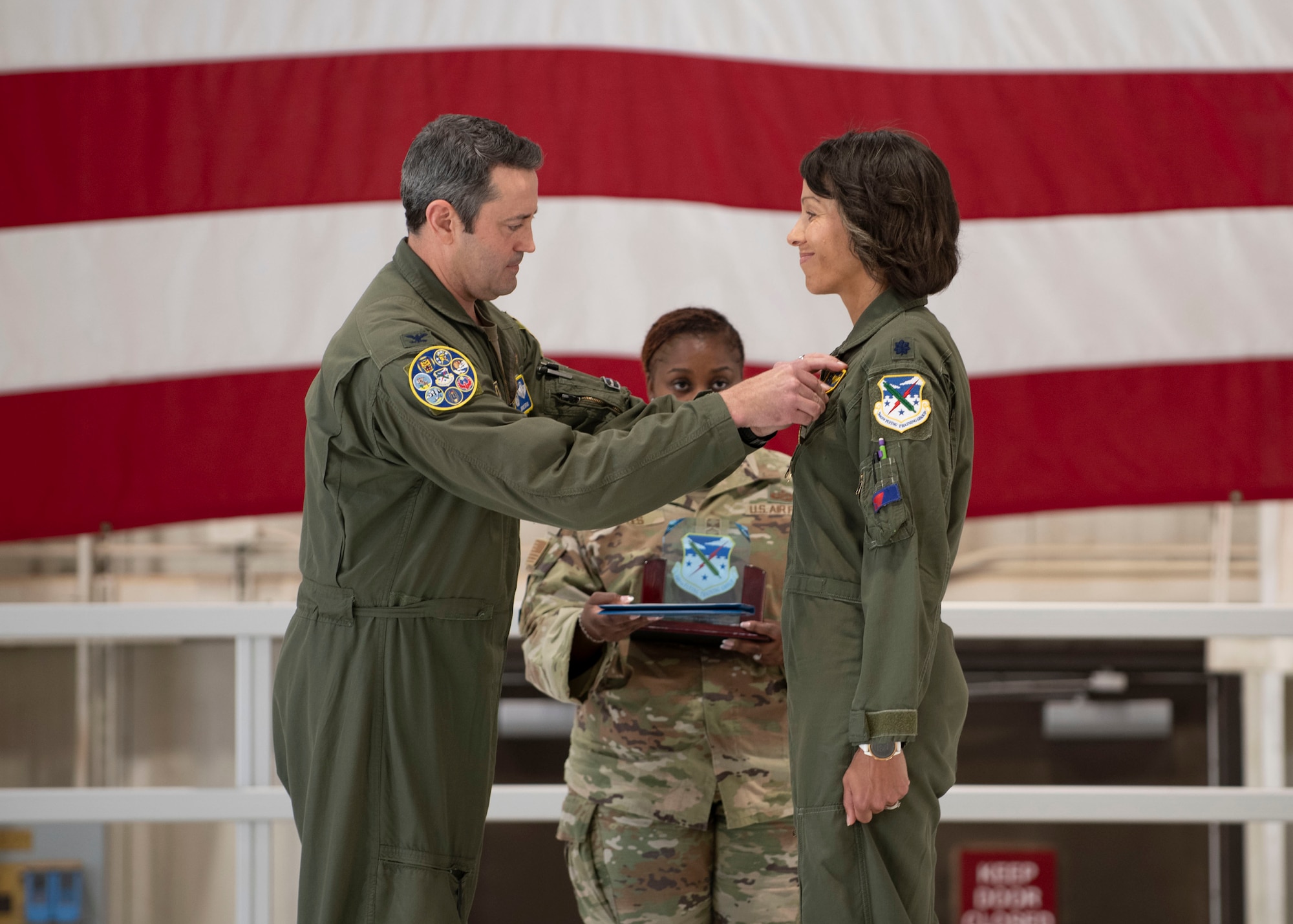 Outgoing 5th FTS commander receives Meritorious Service Medal