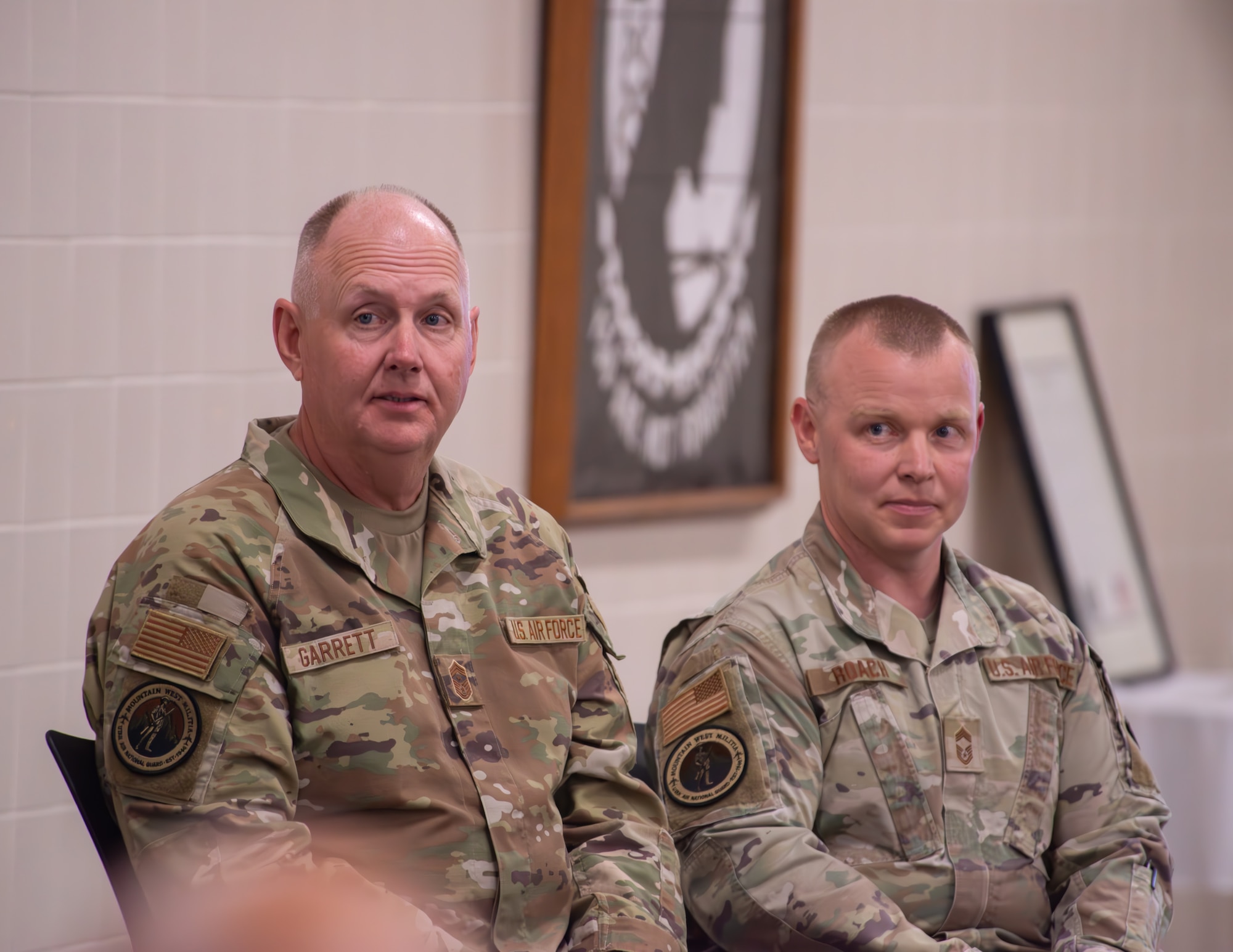 In a ceremony rich in pride, tradition, and purpose, the Utah Air National Guard held a Change of Responsibility ceremony on Saturday, formally marking the end of Chief Master Sgt. Brian Garrett’s eight years of service as the State Command Chief and welcoming Chief Master Sgt. Cory Roach as the 14th Airman to hold the position.