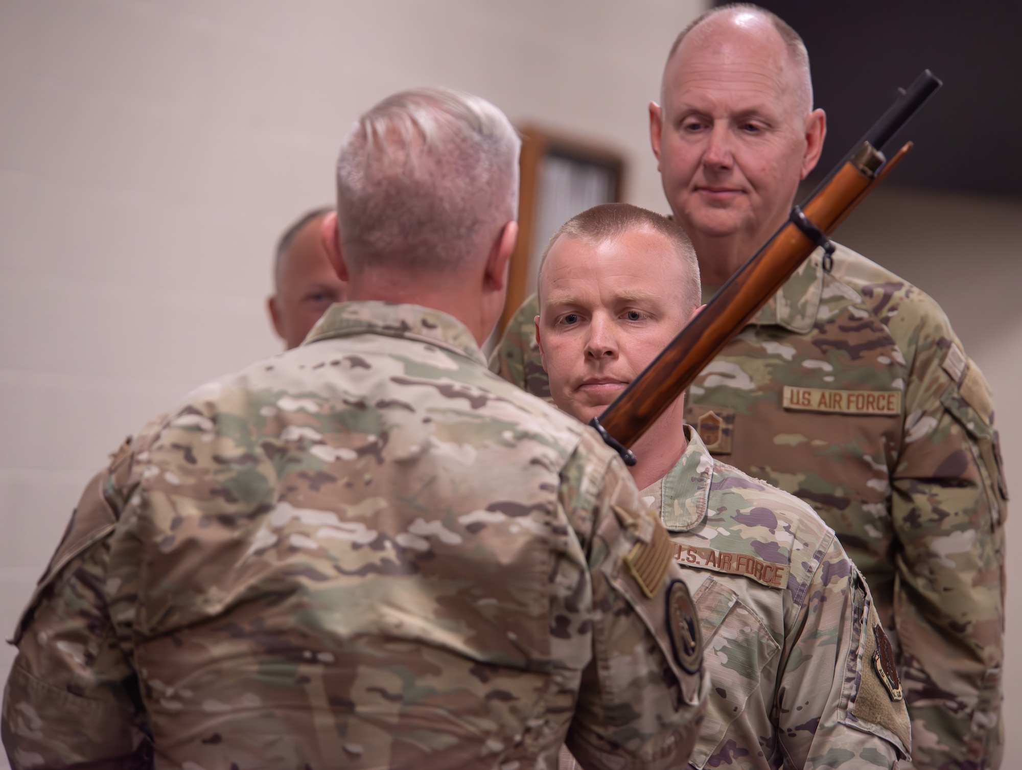 In a ceremony rich in pride, tradition, and purpose, the Utah Air National Guard held a Change of Responsibility ceremony on Saturday, formally marking the end of Chief Master Sgt. Brian Garrett’s eight years of service as the State Command Chief and welcoming Chief Master Sgt. Cory Roach as the 14th Airman to hold the position.