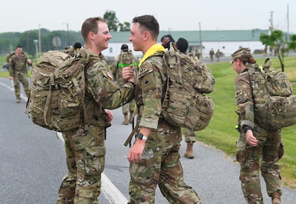 Members of the District of Columbia Army National Guard participate in the O’Neill Competition at Fort Indiantown Gap, PA, on June 6, 2025. The event pushed more than 250 participants through a grueling day of military fundamentals—from ruck marches and weapons qualification to medical tasks and vehicle maintenance—designed to unify and strengthen the Warrior Ethos. The competition was a tribute to D-Day (Operation Overlord) and the legacy of LTC John C. O’Neill, a World War II combat engineer and D.C. Guardsman who helped breach enemy defenses on Omaha Beach in 1944.