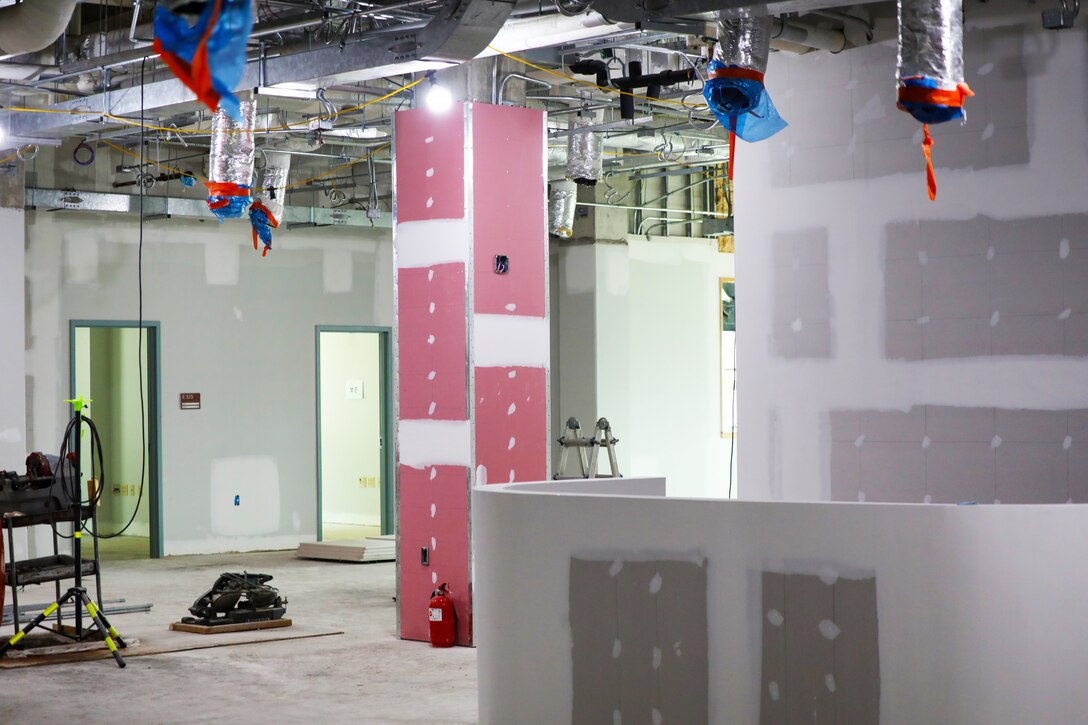 Inside a FED construction project.