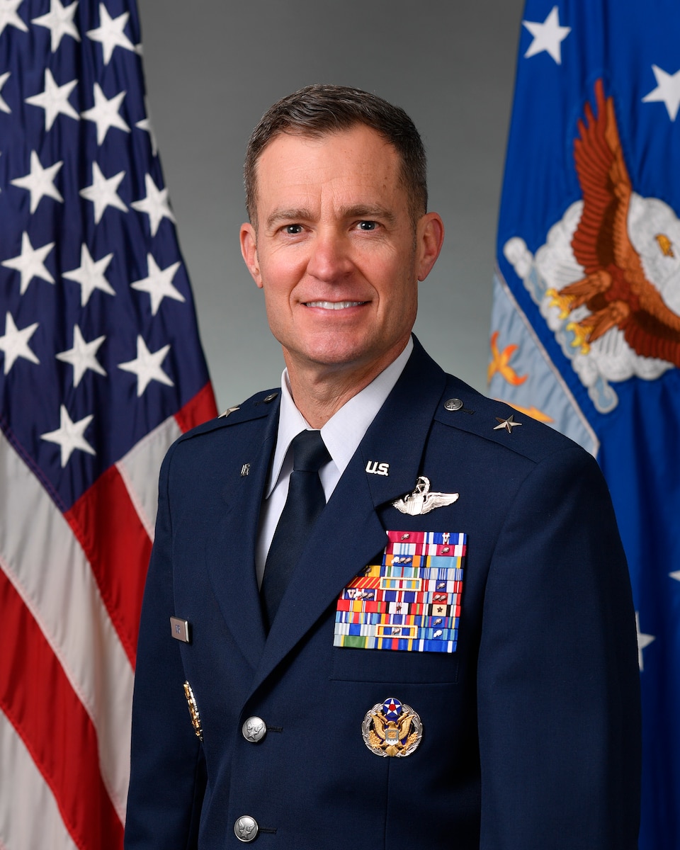 This is the official portrait of Brig. Gen. Todd Dyer.