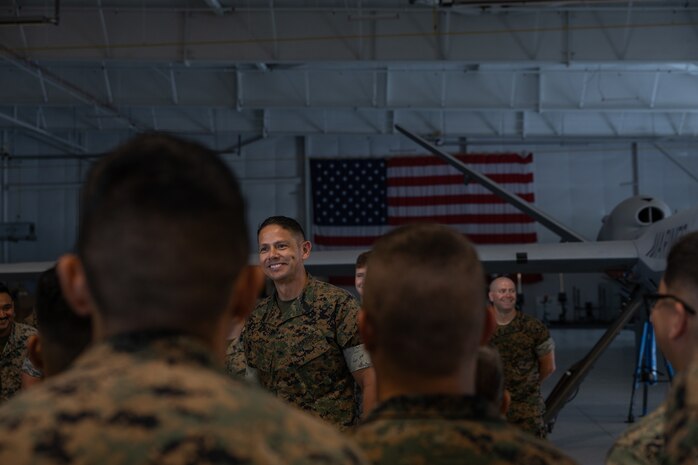 Sergeant Major of the Marine Corps visits 2nd MAW