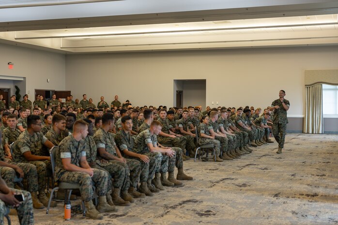 Sergeant Major of the Marine Corps visits 2nd MAW