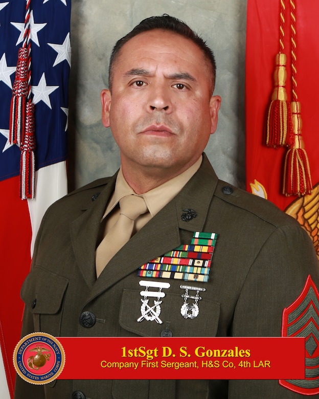Unit Senior Enlisted Leader
Headquarters Company, 4th Light Armored Reconnaissance Battalion