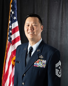 State Command Chief Master Sgt. Bernard Cho