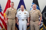 Rear Adm. Pete Small assumed command of Naval Sea Systems Command’s (NAVSEA) Surface and Undersea Warfare Centers, relieving Rear Adm. Todd Evans, during a ceremony at the Washington Navy Yard, May 30.