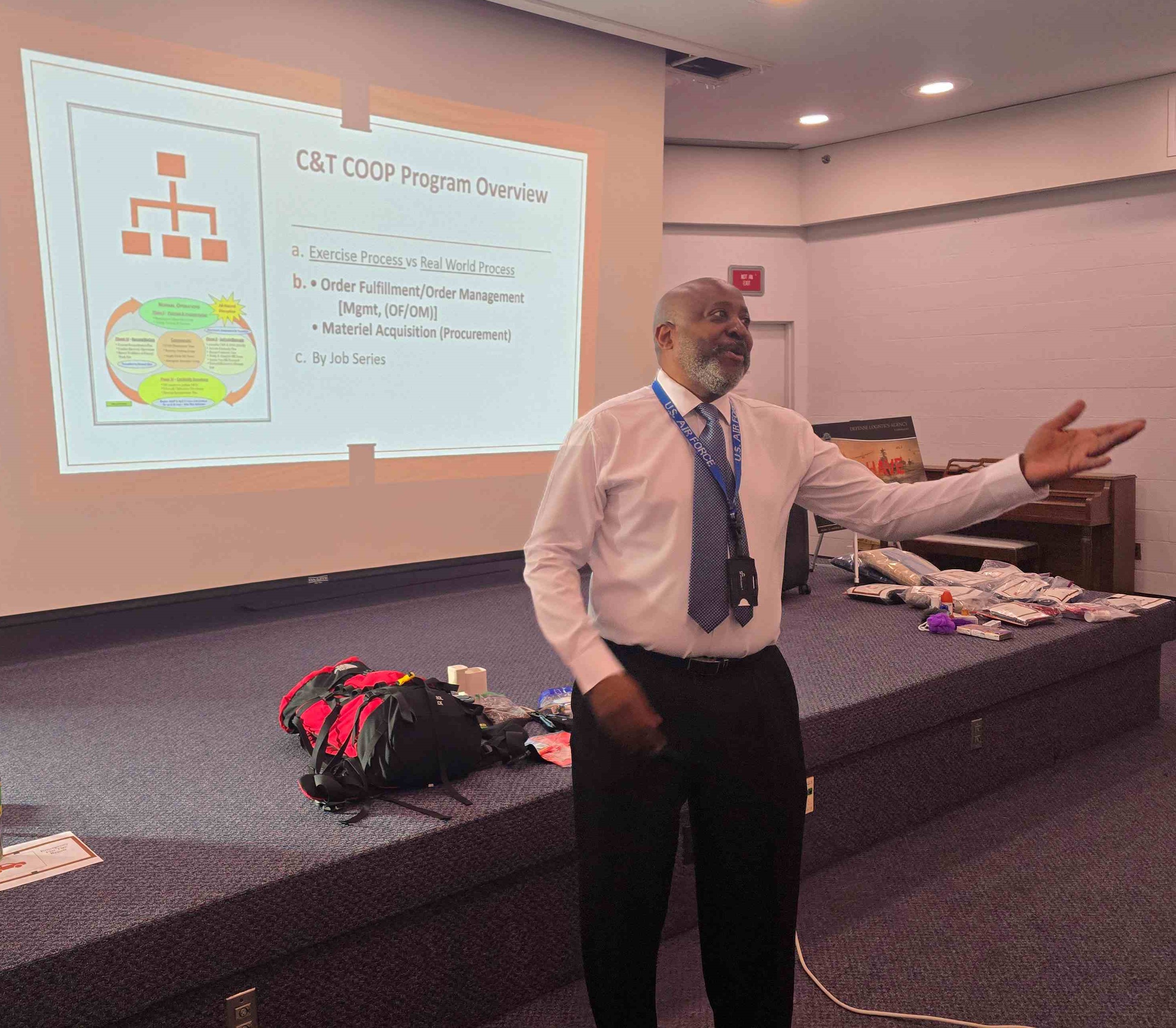 Clothing and Textiles trains to be mission-ready during disruptions