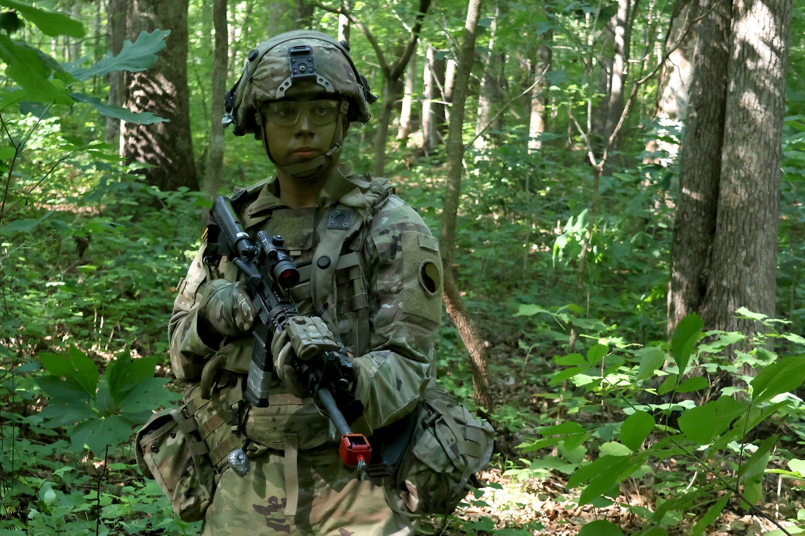 3-116th Soldiers kick off XCTC with STX lanes at Fort Barfoot