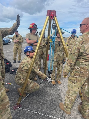 In April 2025, warriors from the 171st, 193rd, and 142nd U.S. Air National Guard Fire & Emergency Services units trained alongside Royal New Zealand Air Force counterparts during Exercise Southern Steel, a bilateral event focused on enhancing emergency response interoperability and the Five Eyes alliance.