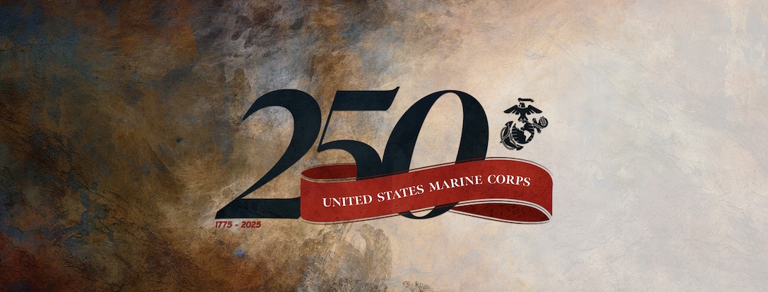 Marine Corps 250th birthday graphic