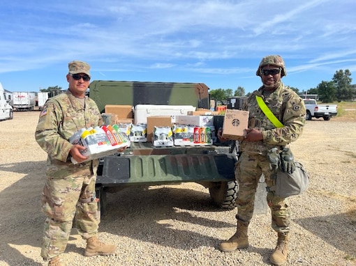 The Archangels of large Army Reserve training exercise Mojave Falcon