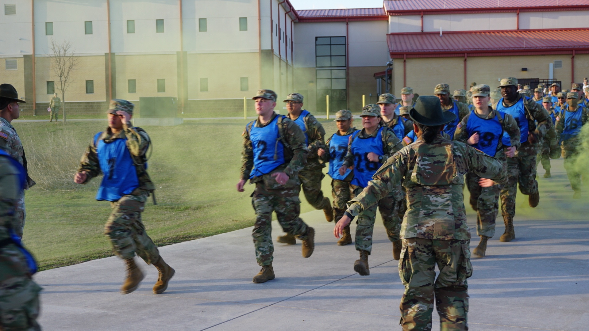 Army expands basic training capacity with support from Army Reserve's 108th Training Command (USARC Drill Sergeants)