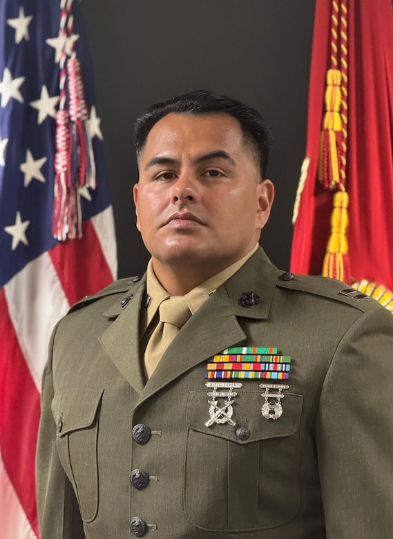 Captain Luis C. Hernandez, INSPECTOR - INSTRUCTOR, Bravo Co., 4th Combat Engineer Battalion