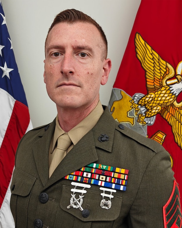 First Sergeant Taylor M. Sanchez, Unit Senior Enlisted Leader, Company D, 4th Law Enforcement Battalion