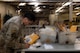 Airman Joseph Romero, Traffic Management Office inbound cargo technician, confirms a delivery at Minot Air Force Base, North Dakota, Jun 3, 2025. Every box is opened and inspected to count the quantity of cargo inside. (U.S. Air Force Senior Airmen Alex Nottingham)