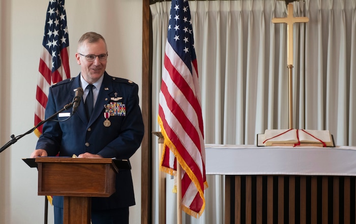 Chaplain retires