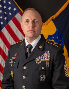 State Command Sgt. Maj. Caleb Smith