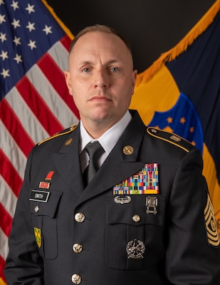 State Command Sgt. Maj. Caleb Smith
