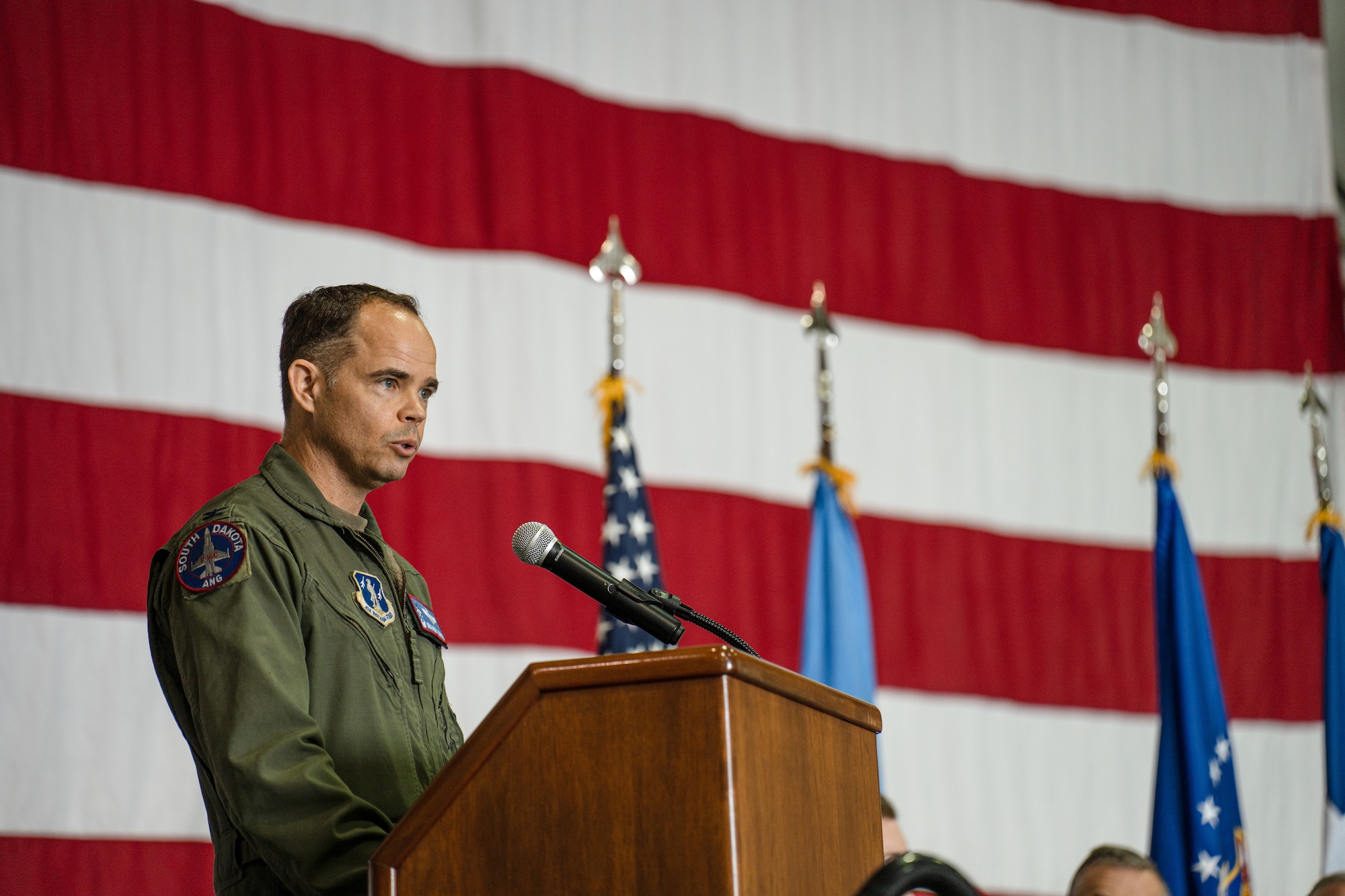 The 114th Fighter Wing held a Welcome Home Ceremony to honor more than 180 Airmen who recently returned from deployments to key locations across U.S. Central, Southern, and Pacific Commands, supporting contingency operations from July 2024 through April 2025.