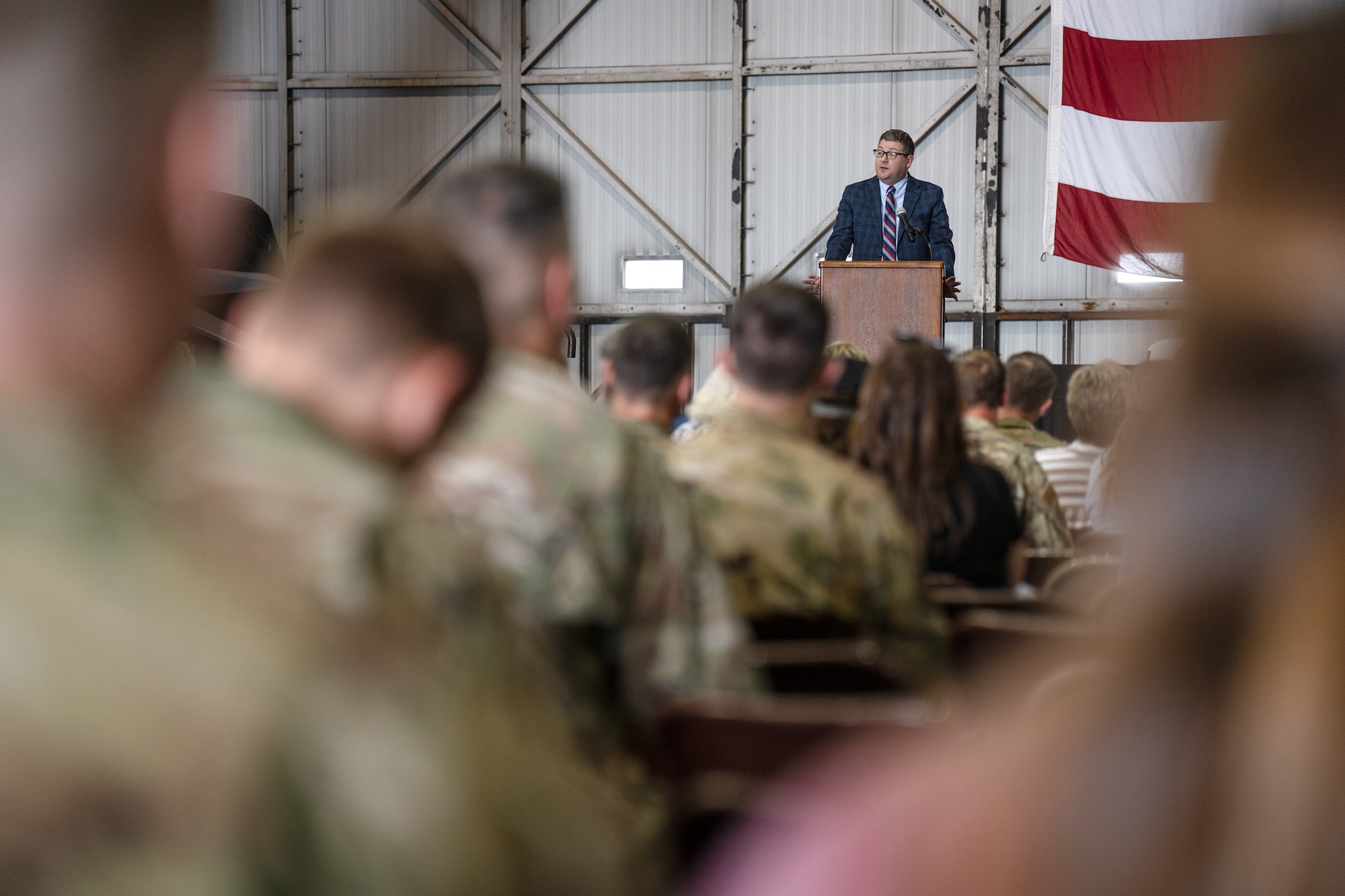 The 114th Fighter Wing held a Welcome Home Ceremony to honor more than 180 Airmen who recently returned from deployments to key locations across U.S. Central, Southern, and Pacific Commands, supporting contingency operations from July 2024 through April 2025.
