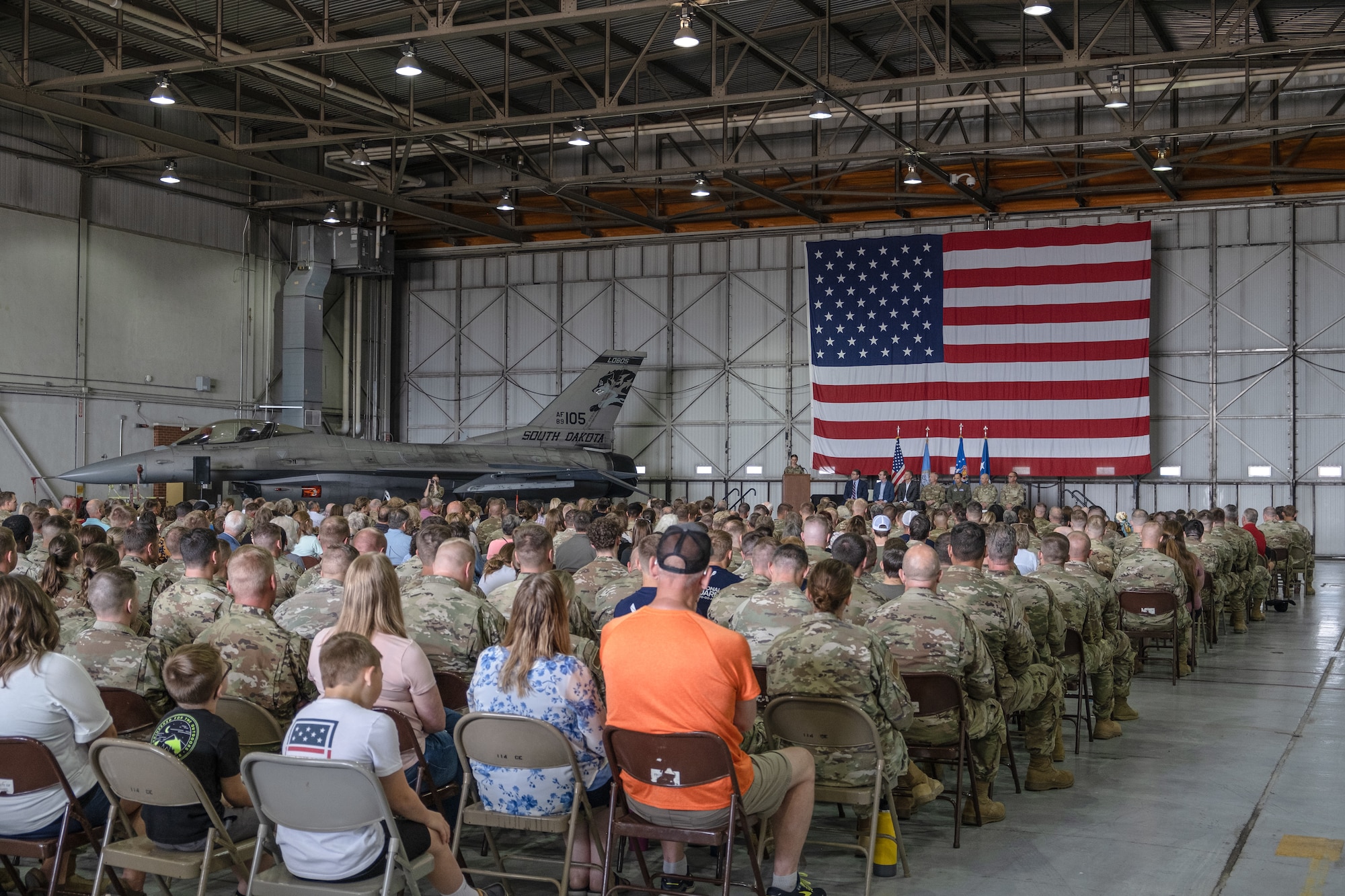 The 114th Fighter Wing held a Welcome Home Ceremony to honor more than 180 Airmen who recently returned from deployments to key locations across U.S. Central, Southern, and Pacific Commands, supporting contingency operations from July 2024 through April 2025.