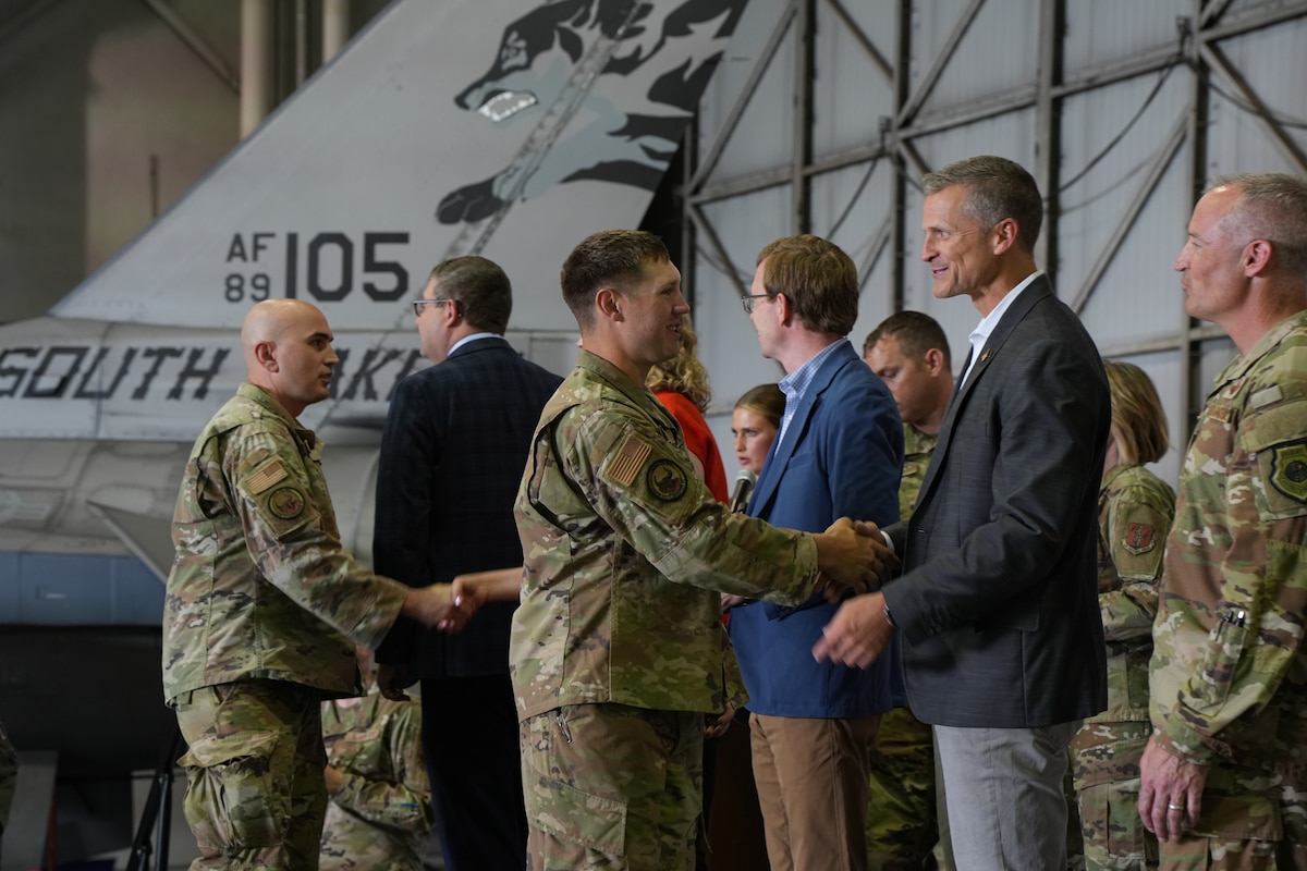 The 114th Fighter Wing held a welcome home ceremony to honor more than 180 Airmen who recently returned from deployments to key locations across the U.S. Central, Southern, and Pacific Commands, supporting contingency operations from July 2024 through April 2025.