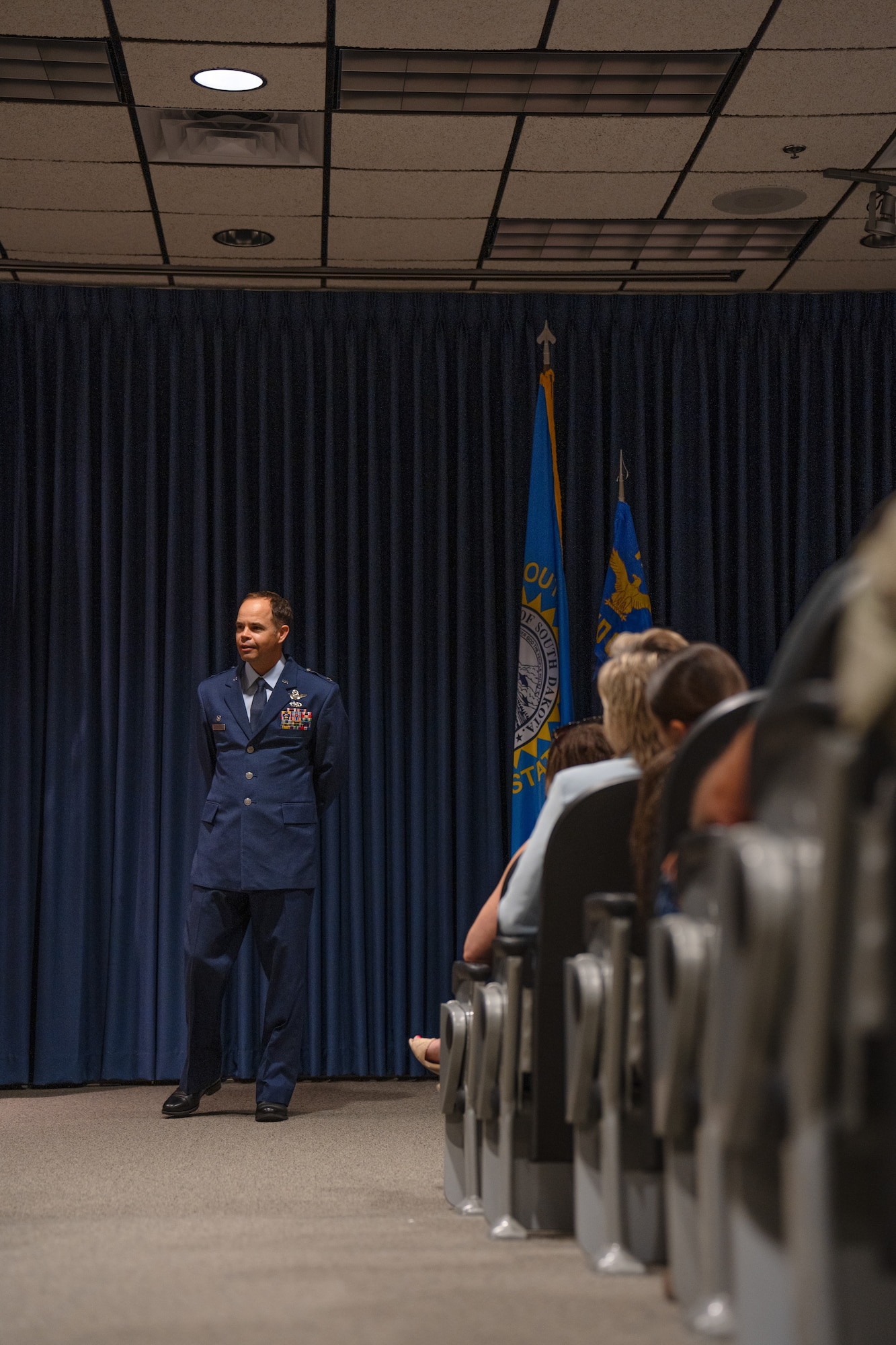 Col. Manuel Colon-DeJesus, outgoing commander, 114th Medical Group, relinquished command of the 114th Medical Group to Lt. Col. Matthew Erpenbach, incoming commander, 114th Medical Group.