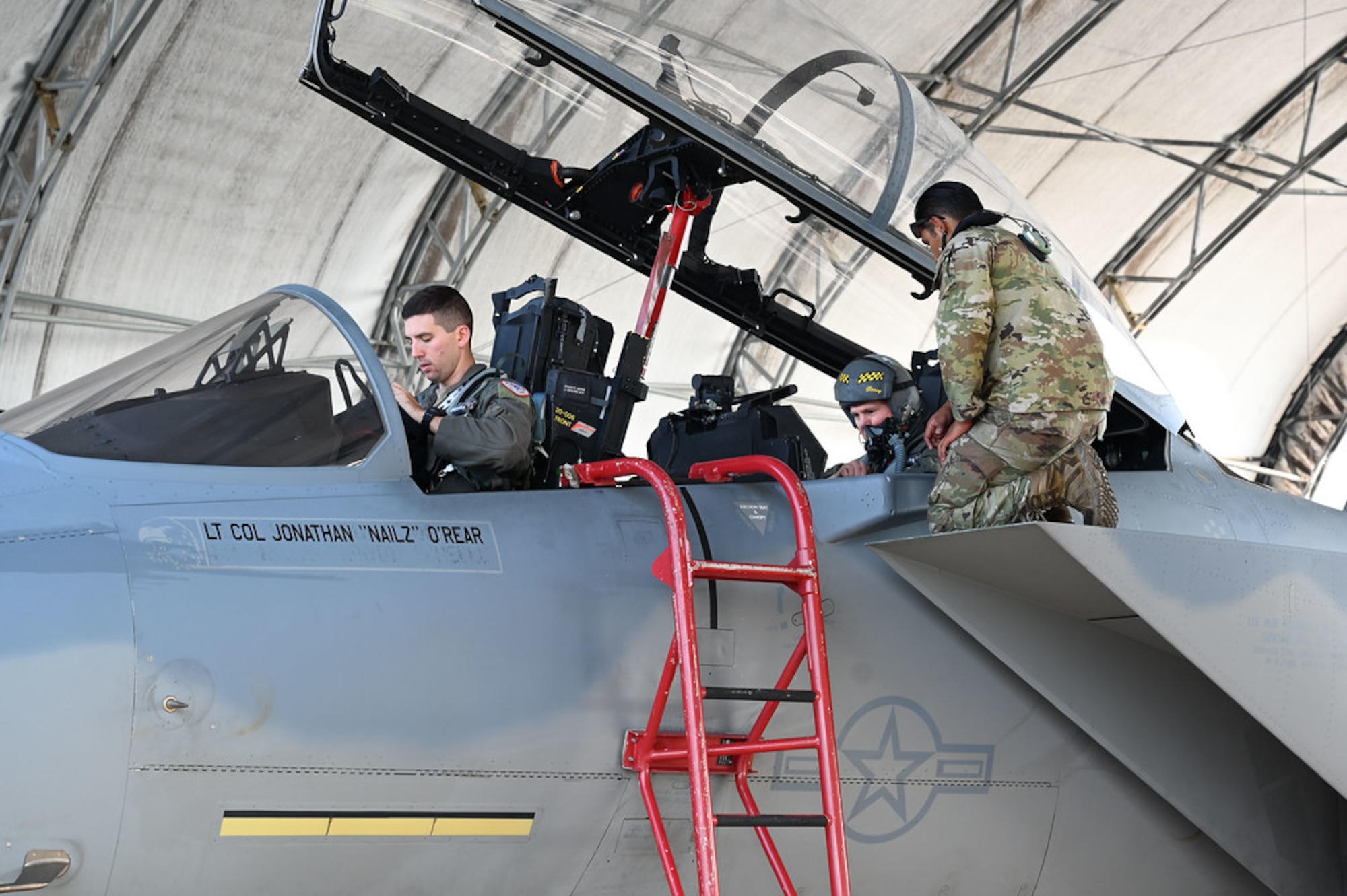 NORAD, USNORTHCOM commander visits F-15EX program