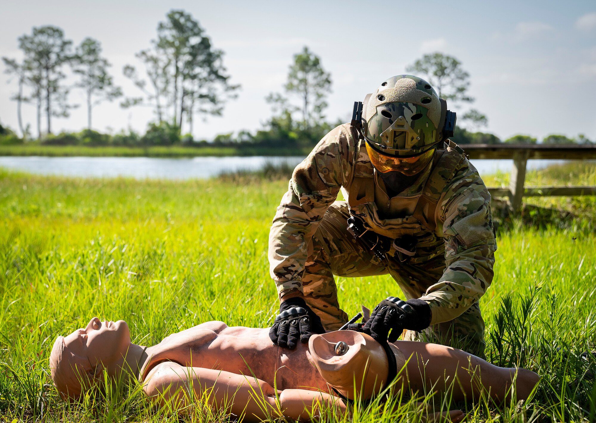 Medical combat training