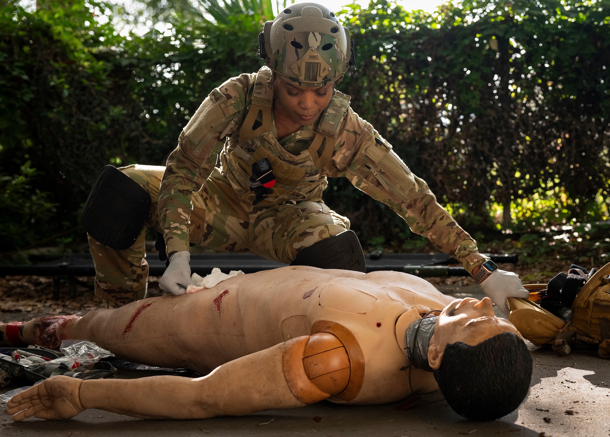 Medical combat training