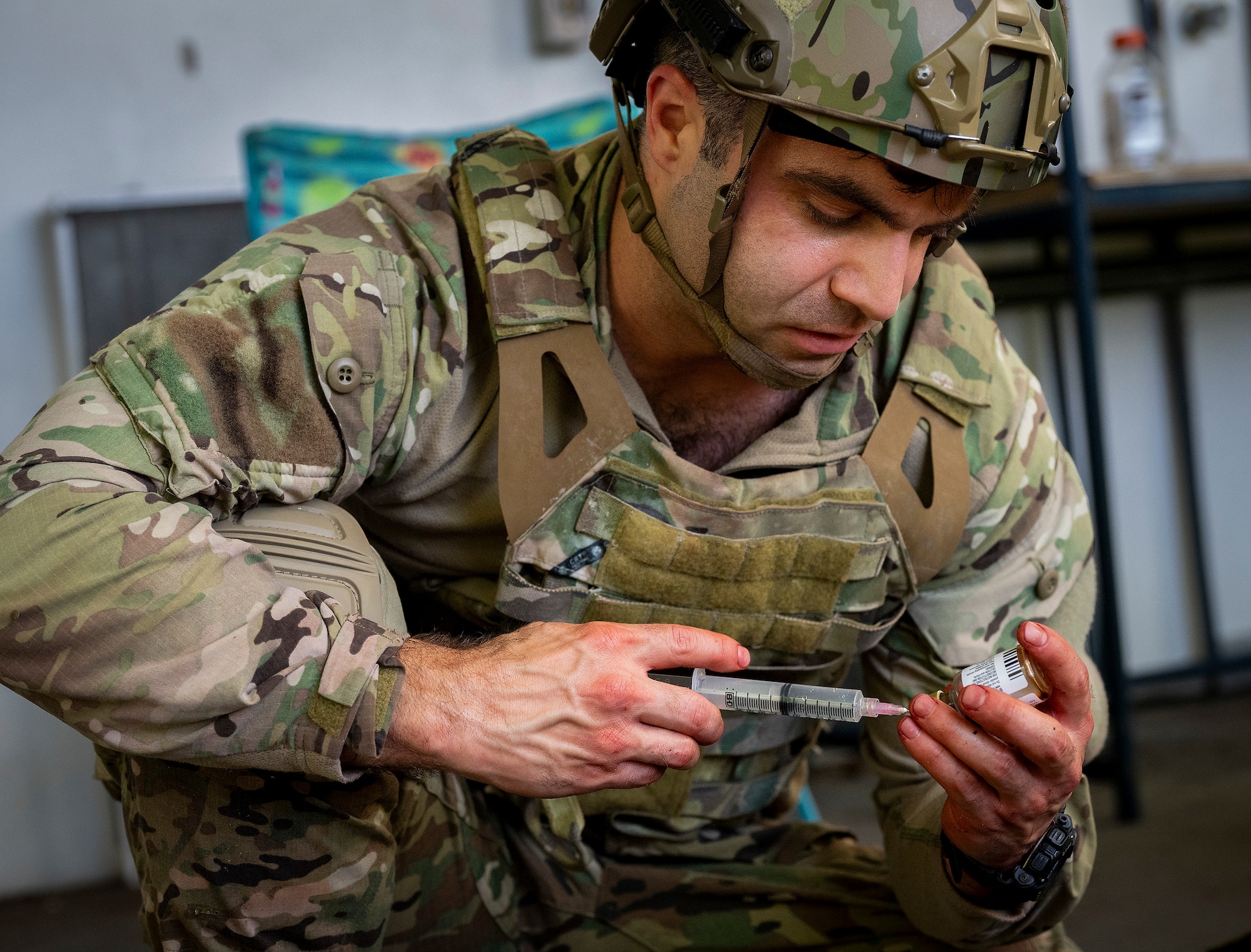 Medical combat training