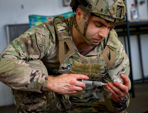 Medical combat training