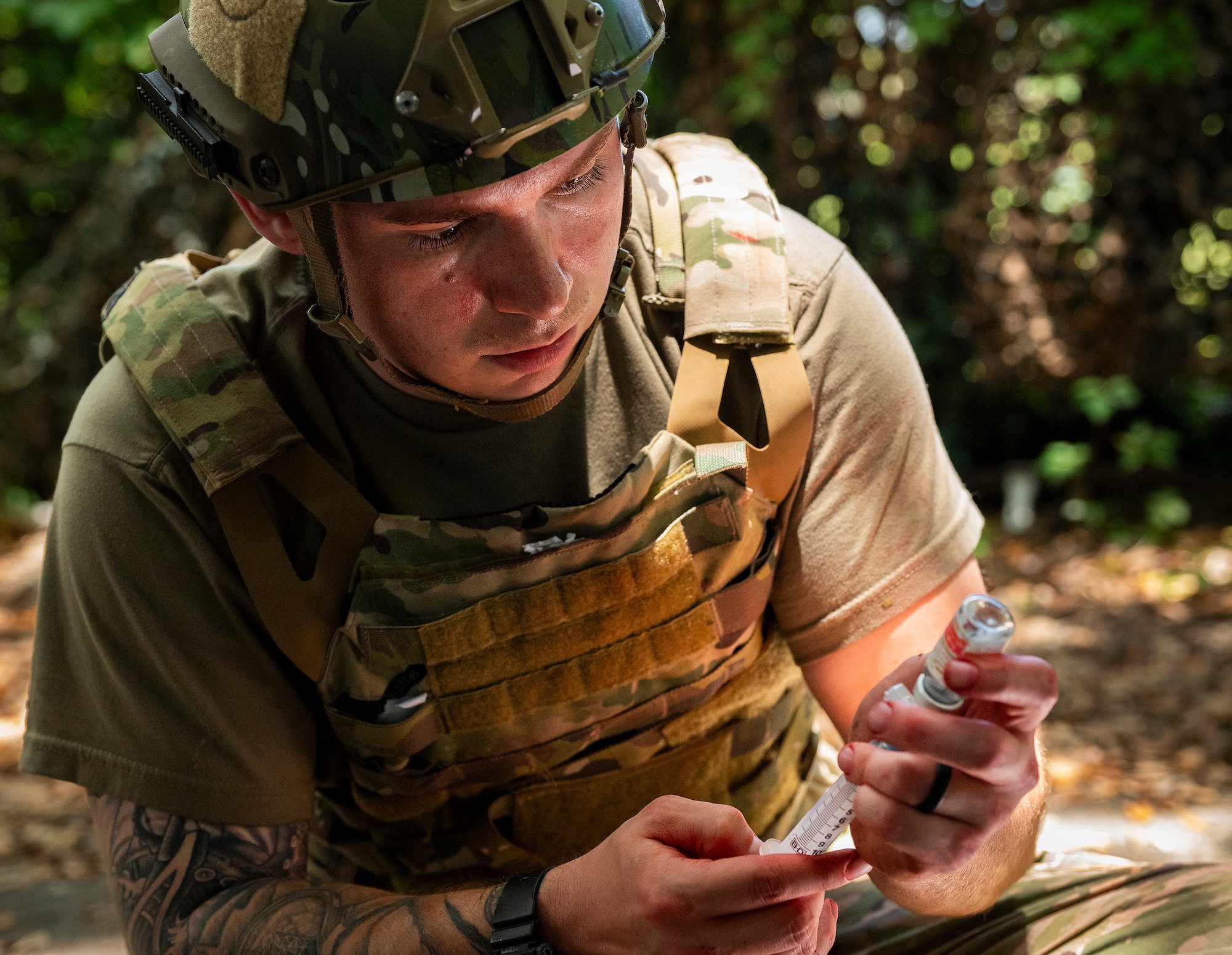 Medical combat training